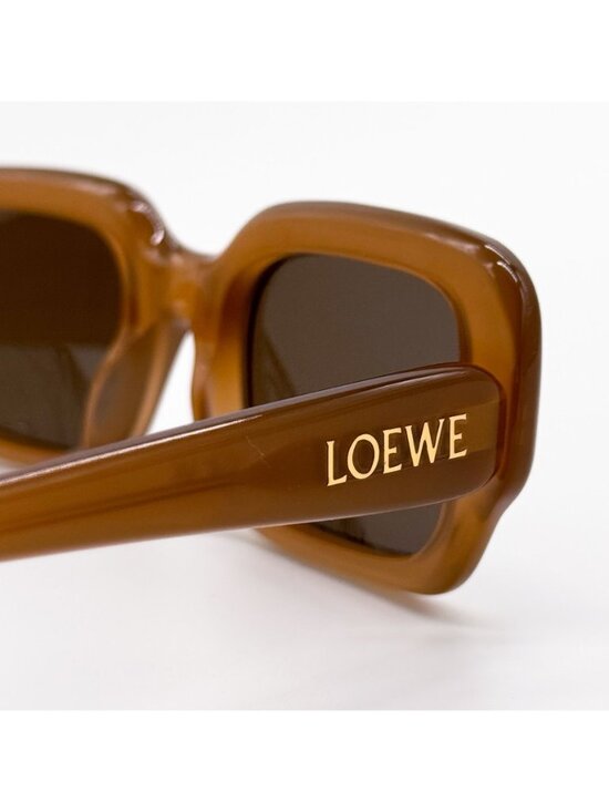 NEW LOEWE SUNGLASSES LW40158I 50E BROWN UNISEX EYEWEAR main image 6